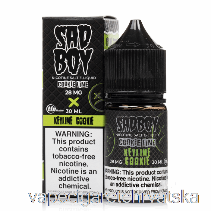Vape Cigarete Key Limeta Kolačić - Sadboy Sol - 30ml 48mg